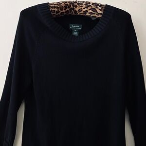 Lauren by Ralph Lauren  Silk Sweater    Size XL